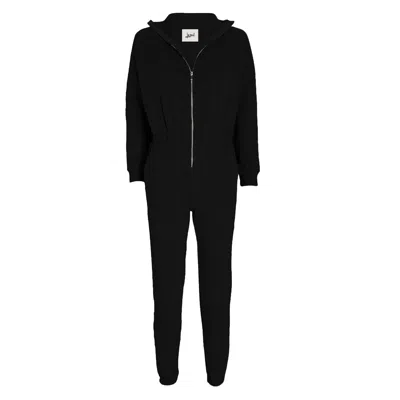 Lezat Women's Restore Soft Terry Jumpsuit - Black