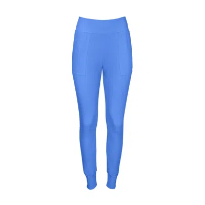 Lezat Women's Ultimate Comfort Slim Jogger Pant - Glacier In Blue