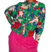 Lf Markey Lennox Button Up Shirt In Lyon Floral
