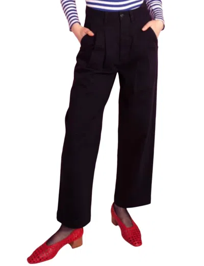 Lf Markey Women's Classic Slack Pant In Midnight In Black