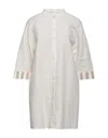 Lfdl La Fabbrica Del Lino Shirts In White