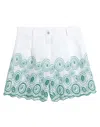 Lfdl La Fabbrica Del Lino Woman Shorts & Bermuda Shorts White Size S Linen In White
