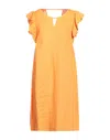 Lfdl Midi Dresses In Orange