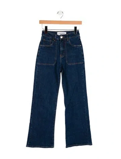 Pre-owned L.f.markey High-rise Wide Leg Jeans In Blue