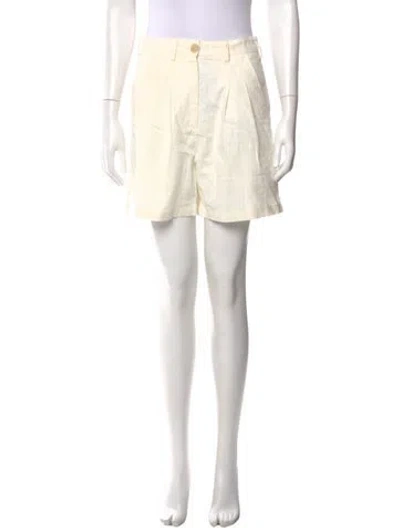 Pre-owned L.f.markey Linen Knee-length Shorts In Neutral