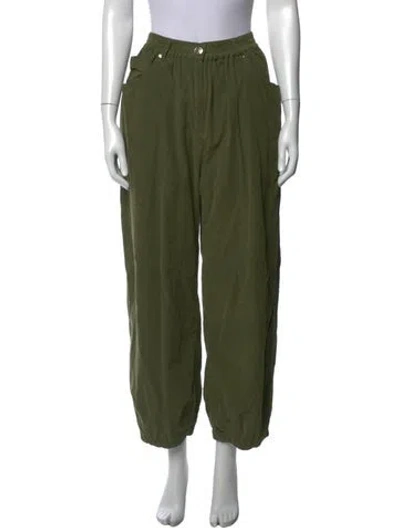 Pre-owned L.f.markey Wide Leg Pants In Green