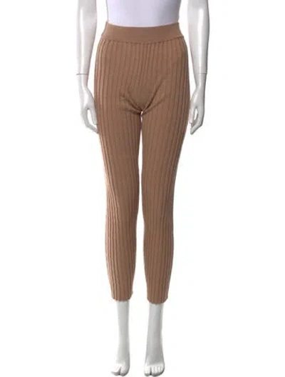 Pre-owned L.f.markey Wool Skinny Leg Pants In Neutral