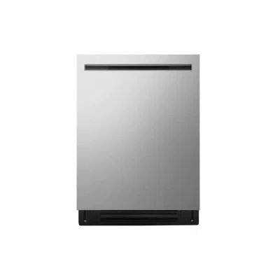 Lg 24 Inch Smart Top Control Flushfit Design Dishwasher In Black;stainless Steel