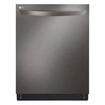 Lg 24-inch Quadwash® Top Control Dishwasher In Black Stainless Steel