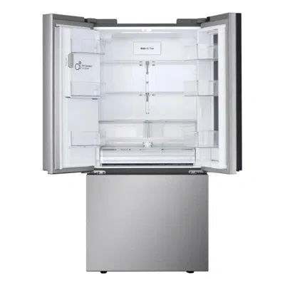 Lg 25 Cu. Ft. Standard-depth Max French Door 33-inch Refrigerator With Instaview Door-in-door And Craft In Stainless Steel