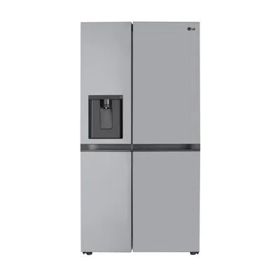 Lg 28 Cu. Ft. Capacity Side-by-side Refrigerator With External Water Dispenser In Stainless Steel