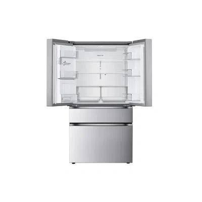 Lg 29 Cu. Ft. Standard-depth Max 4-door French Door Refrigerator With Full-convert Drawer In Stainless Steel