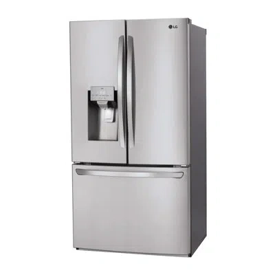 Lg 3 Door French Door, Standard Depth, Ice And Water With Single Ice Maker, 28 Cu. Ft. In Stainless Steel