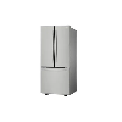 Lg 30-inch Wide French Door Refrigerator - Stainless Steel, 22 Cu. Ft.