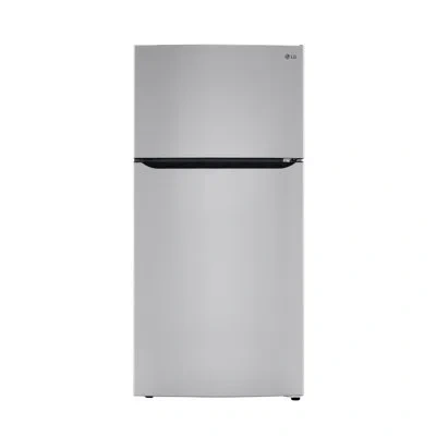 Lg 33-inch Wide Top Freezer Refrigerator - Stainless Steel, Led Lighting, 24 Cu. Ft.