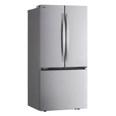 Lg 3-door French Door, Counter-depth Max, Refrigerator, Stainless Steel, 21 Cu. Ft.