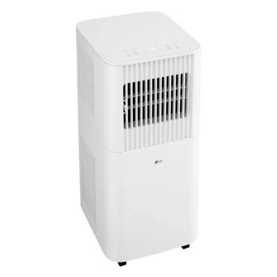 Lg 5,000 Btu Portable Air Conditioner With Remote Control In White