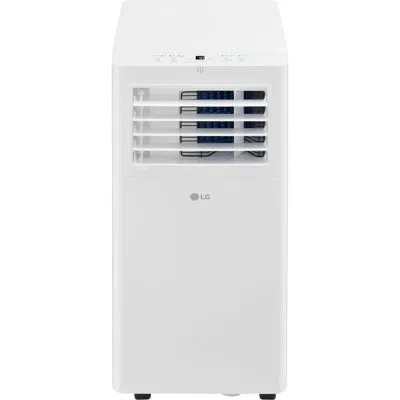 Lg 6,000 Btu (doe) 115-volt Portable Air Conditioner With Dehumidifier Function And Lcd Remote, 250 Sq. In White
