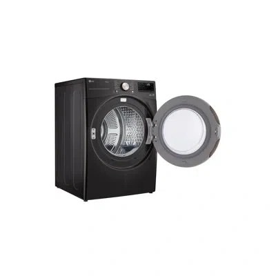 Lg 7.8 Cu. Ft. Ultra Large Capacity Heat Pump Ventless Dryer, Wi-fi Connectivity Black Steel