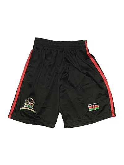 Pre-owned Lg Kids' Athletic Shorts In Black