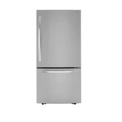 Lg Bottom Freezer Refrigerator, 26 Cu. Ft. In Stainless Steel