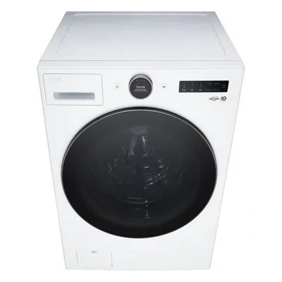 Lg Capacity Smart Front Load Energy Star Washer With Turbowash® 360® And Ai Dd® Built-in Intelligence,  In White