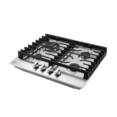 Lg Compact Gas Cooktop In Stainless Steel