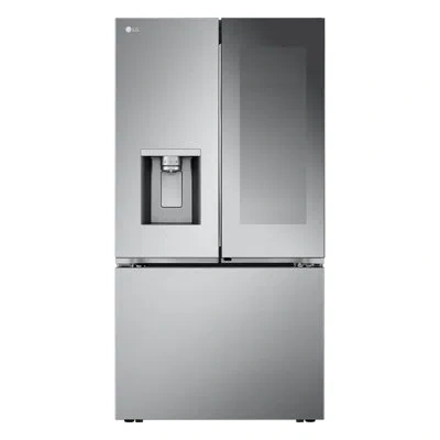 Lg Counter-depth French Door Refrigerator - 26 Cu. Ft. In Silver