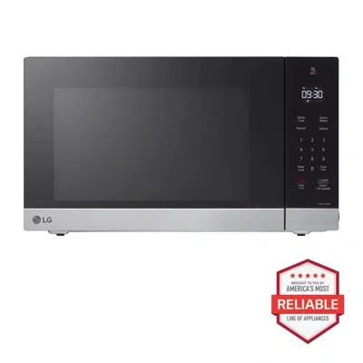 Lg Countertop Microwave, 1.5 Cu. Ft., Stainless Steel, 21.44"x12.13"x16.19", Smart Inverter, Sensor Coo