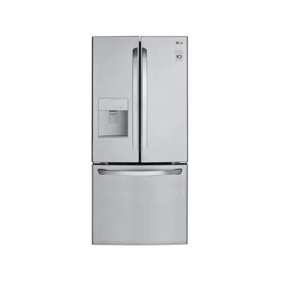 Lg French Door Refrigerator, 22 Cu. Ft. In Stainless Steel