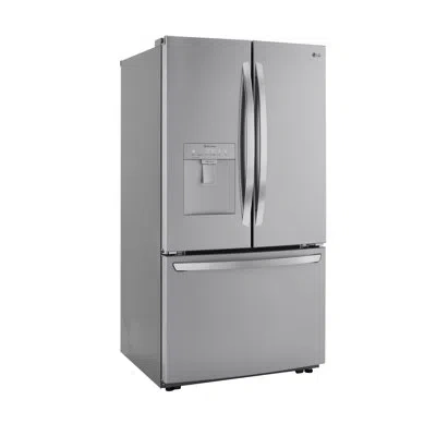 Lg French Door Refrigerator With Slim Design Water Dispenser, Stainless Steel, 29 Cu. Ft.