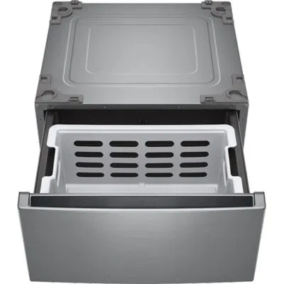 Lg Laundry Pedestal Storage Drawer For Front Load Washers And Dryers With Basket In White