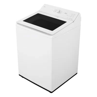 Lg Mega Capacity Smart Top Load Washer With 4-way® Agitator, Easyunload & Ai Sensing, 4.8 Cu. Ft. In Platinum Black