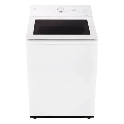 Lg Mega Capacity Smart Top Load Washer With Impeller, Easyunload & Ai Sensing, 5.0 Cu. Ft. In White