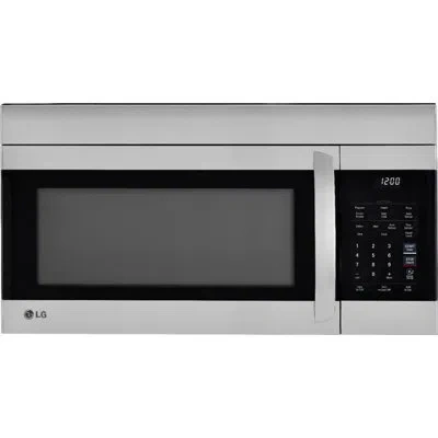 Lg Over-the-range Microwave Oven With Easyclean®, Stainless Steel, 1.7 Cu. Ft. In Black