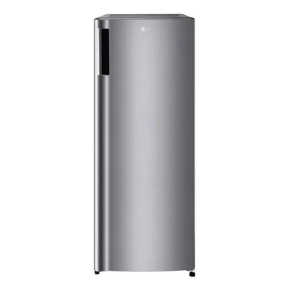 Lg Single Door Freezer, Platinum Silver, 5.8 Cu. Ft. In Stainless Steel