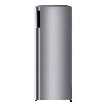 Lg Single Door Refrigerator, 6 Cu. Ft. In Platinum Silver