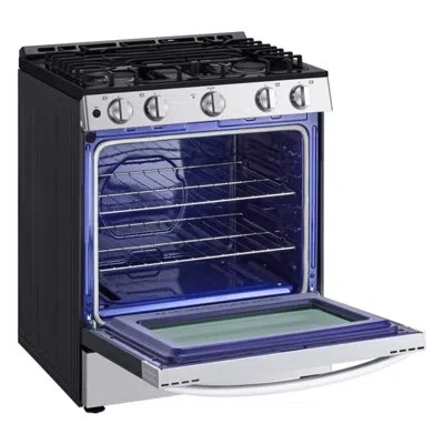 Lg Slide-in Range In Stainless Steel