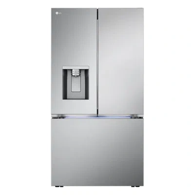 Lg Smart Counter-depth Max, French Door Refrigerator With Four Types Of Ice, 26 Cu. Ft. In Silver