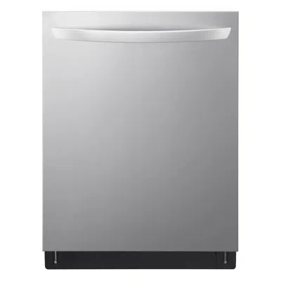 Lg Smart Top Control Dishwasher With 1-hour Wash & Dry, Quadwash® Pro, Truesteam ®and Dynamic Heat Dry In Stainless Steel