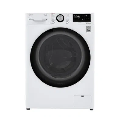 Lg Smart Wi-fi Enabled Compact Front Load All-in-one Washer/dryer Combo With Built-in Intelligence, 2.4 In White