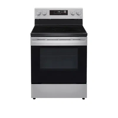 Lg Smart Wi-fi Enabled Electric Range With Easyclean®, Stainless Steel, 6.3 Cu. Ft.