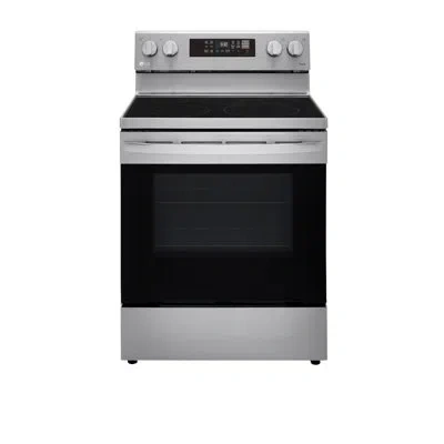 Lg Smart Wi-fi Enabled Fan Convection Electric Range With Air Fry & Easyclean®, 6.3 Cu. Ft. In Stainless Steel