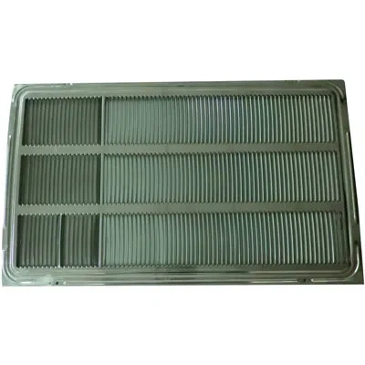 Lg Stamped Aluminum Rear Grille For 26-inch Wall Sleeve For Through-the-wall Air Conditioners In Green