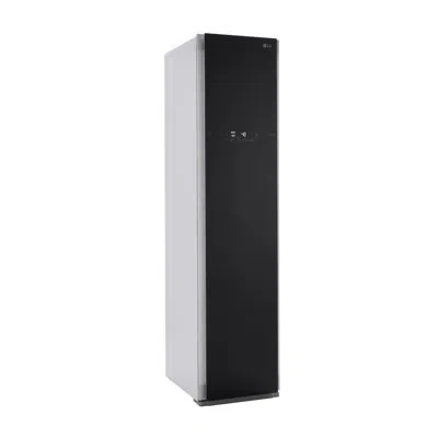 Lg Styler® Smart Wi-fi Enabled Steam Closet With Truesteam® Technology And Exclusive Moving Hangers In Metallic Charcoal