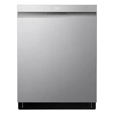 Lg Top Control Dishwasher With Quadwash® Pro In Stainless Steel