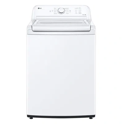 Lg Top Load Washer With 4-way Agitator® And Turbodrum®, Technology, 4.1 Cu. Ft. In White