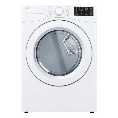 Lg Ultra Large Capacity Electric Dryer, 7.4 Cu. Ft. In White