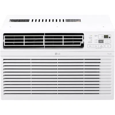 Lg Window-mounted Air Conditioner With Wi-fi Control In White