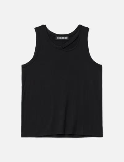 Lgn Louis Gabriel Nouchi Asymmetric Neck Tank Top In Black